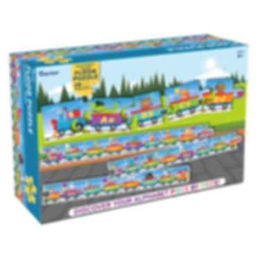 28 Pc alphabet Train Puzzle