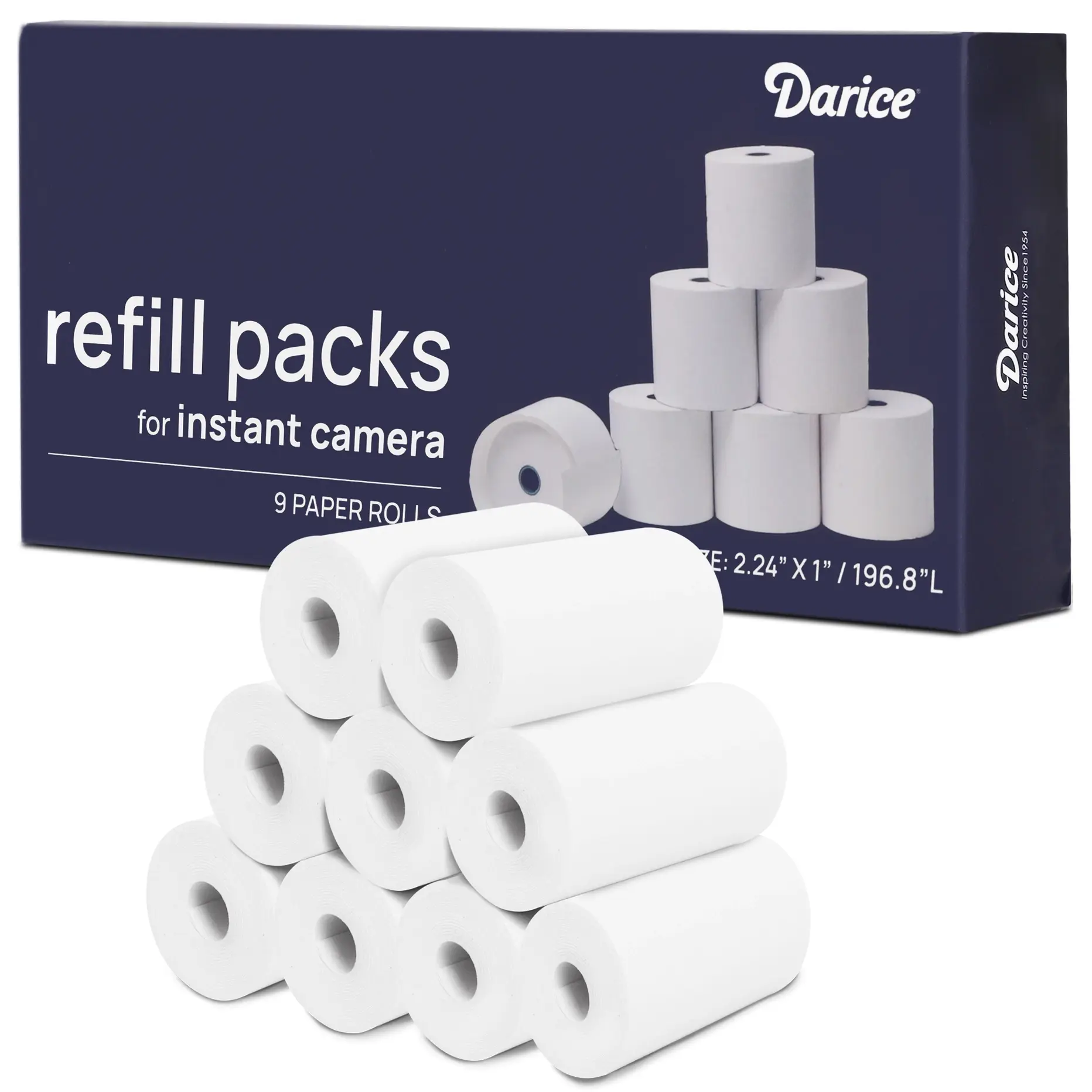 Camera Paper Refill Packs - 9 Paper Rolls