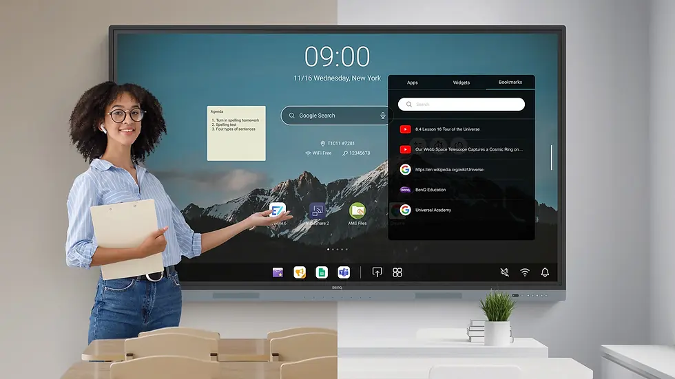 Yes, interactive panels offer better image quality, require less maintenance, and provide direct touch interaction compared to projectors.