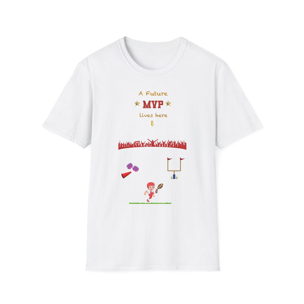 A Future Football MVP LIVES HERE Pregnancy Tee