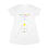 Thumbnail: HAPPINESS LIVES HERE Pregnancy T-Shirt Dress/SleepShirt