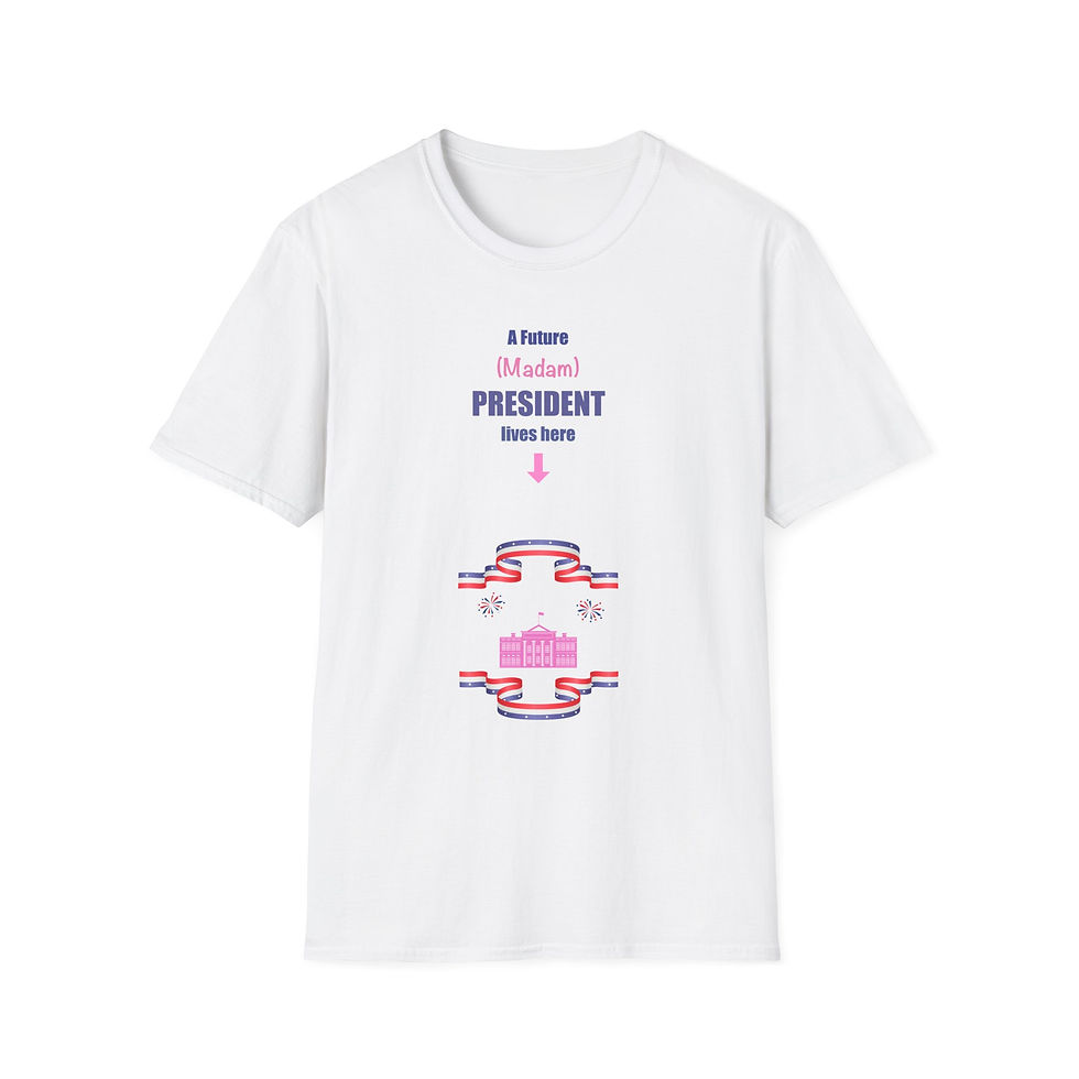 A Future MADAM President LIVES HERE Pregnancy Tee
