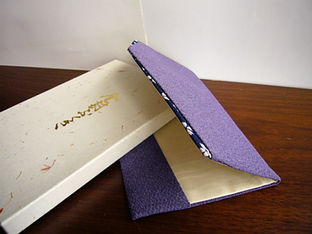 FUKUSA, porte enveloppe d'argent