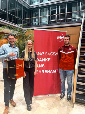 Ehrenamt, das begeistert: SpVgg Gammesfeld mit Vereinsehrenamtspreis ausgezeichnet