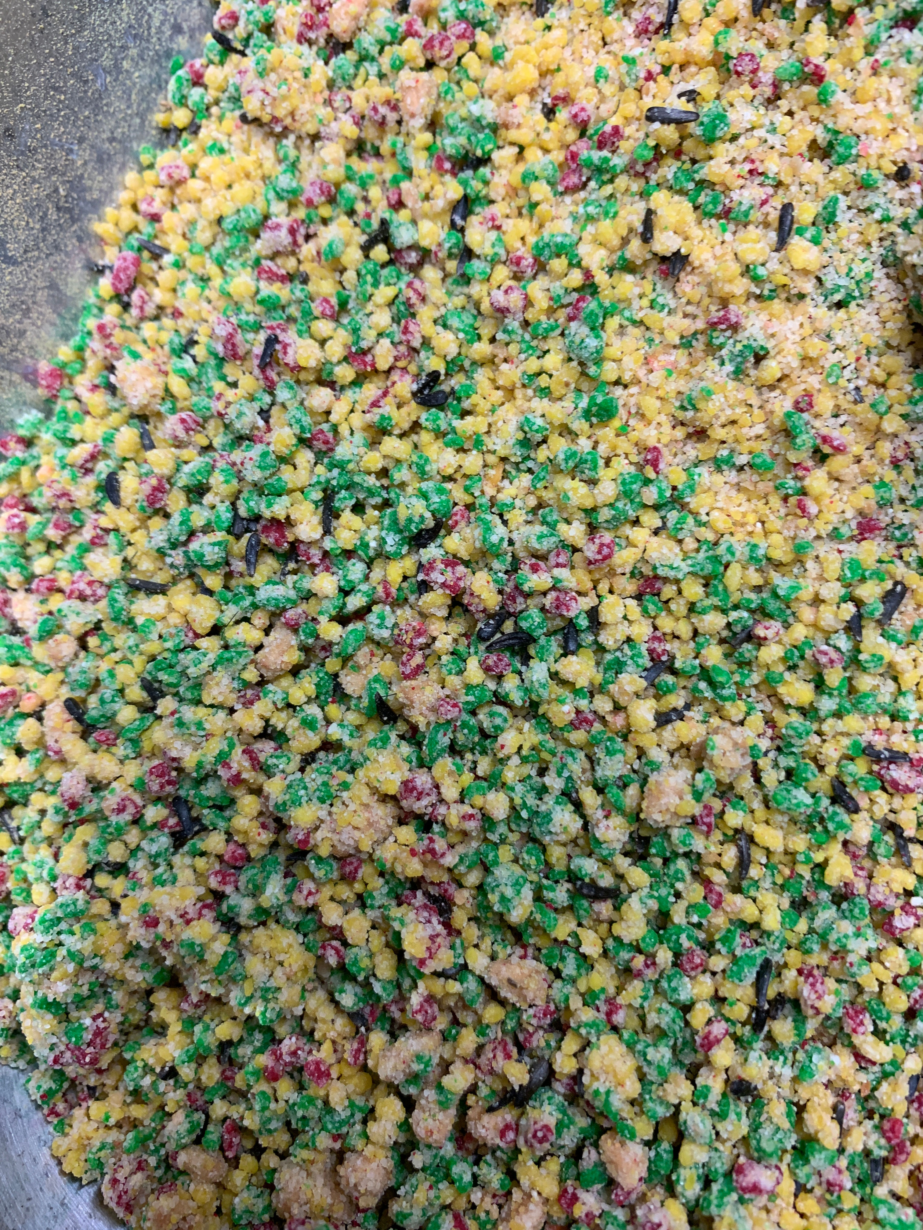 Birdfood confit tropical