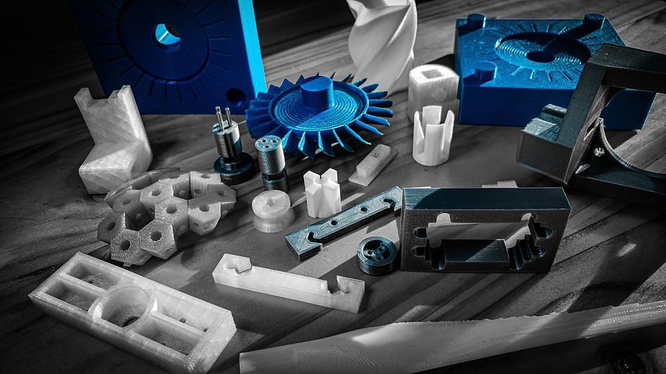 3D Printed Parts Innovative 3D Printing Technology, Prototyping with filaments of PLA, ABS