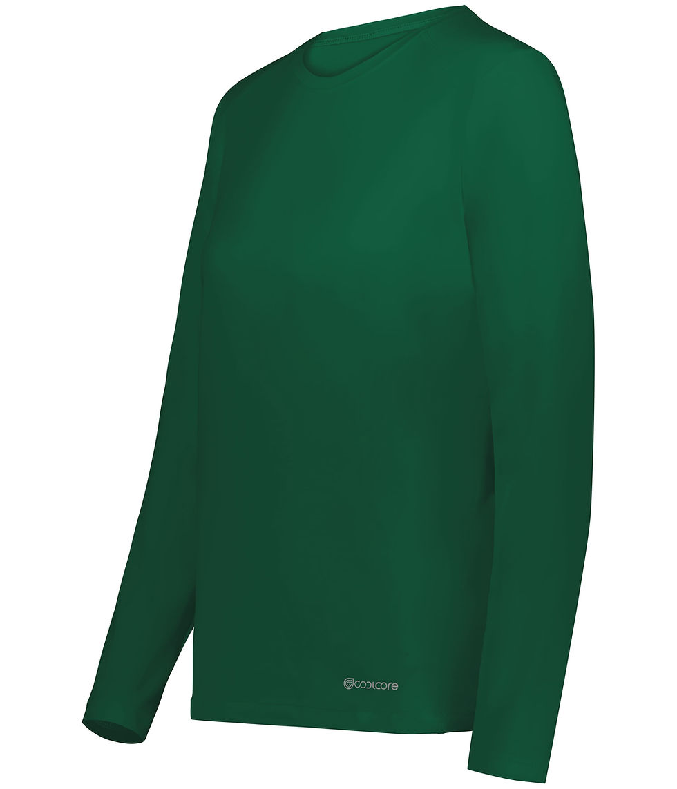 Thumbnail: Ladies Essential Long Sleeve Tee Powered by Coolcore®
