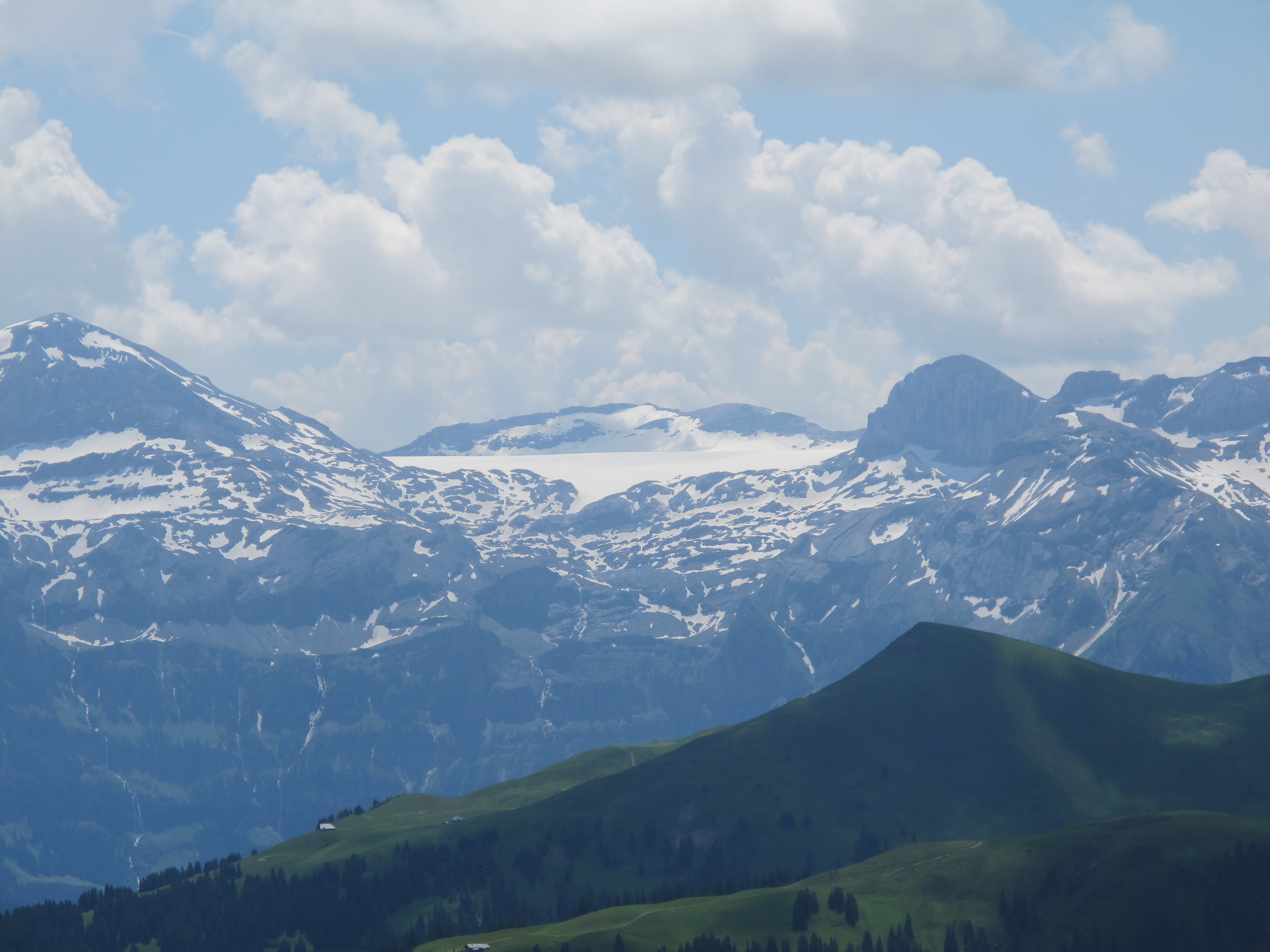 Blick auf Plaine Morte