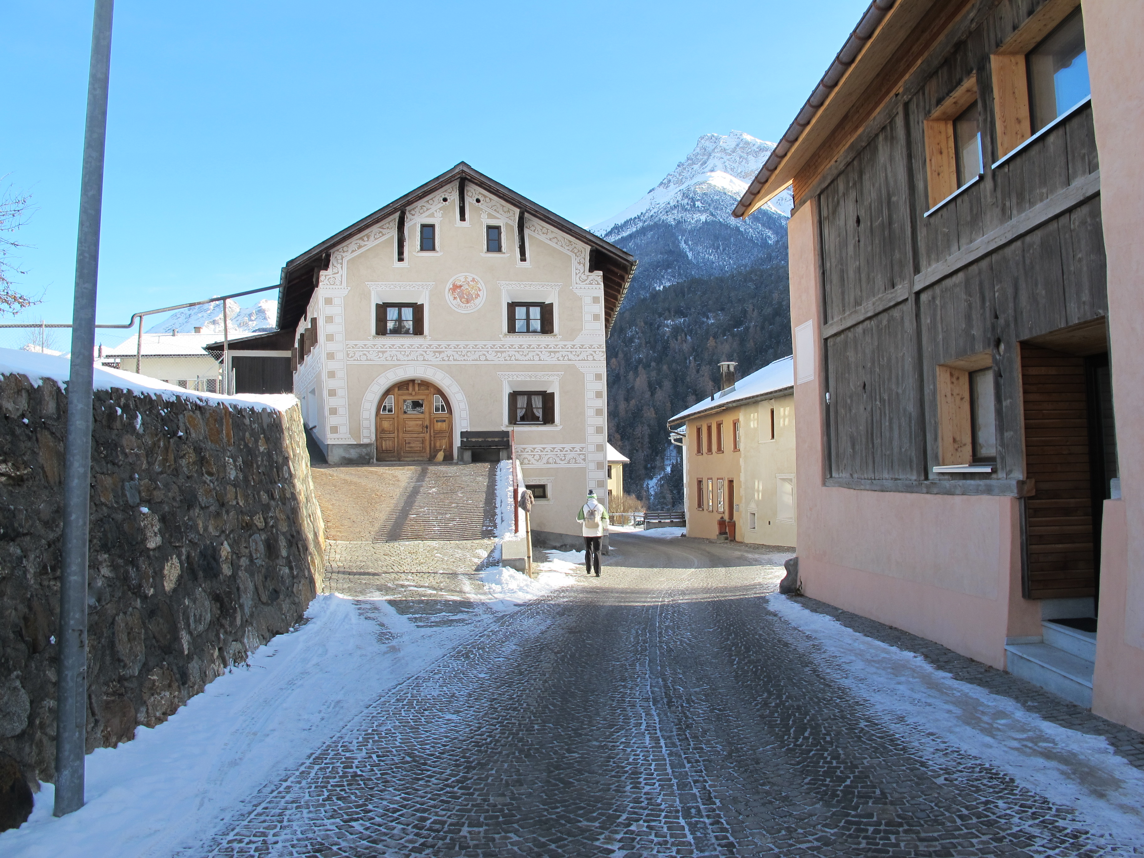 Engadinerhaus in Scuol