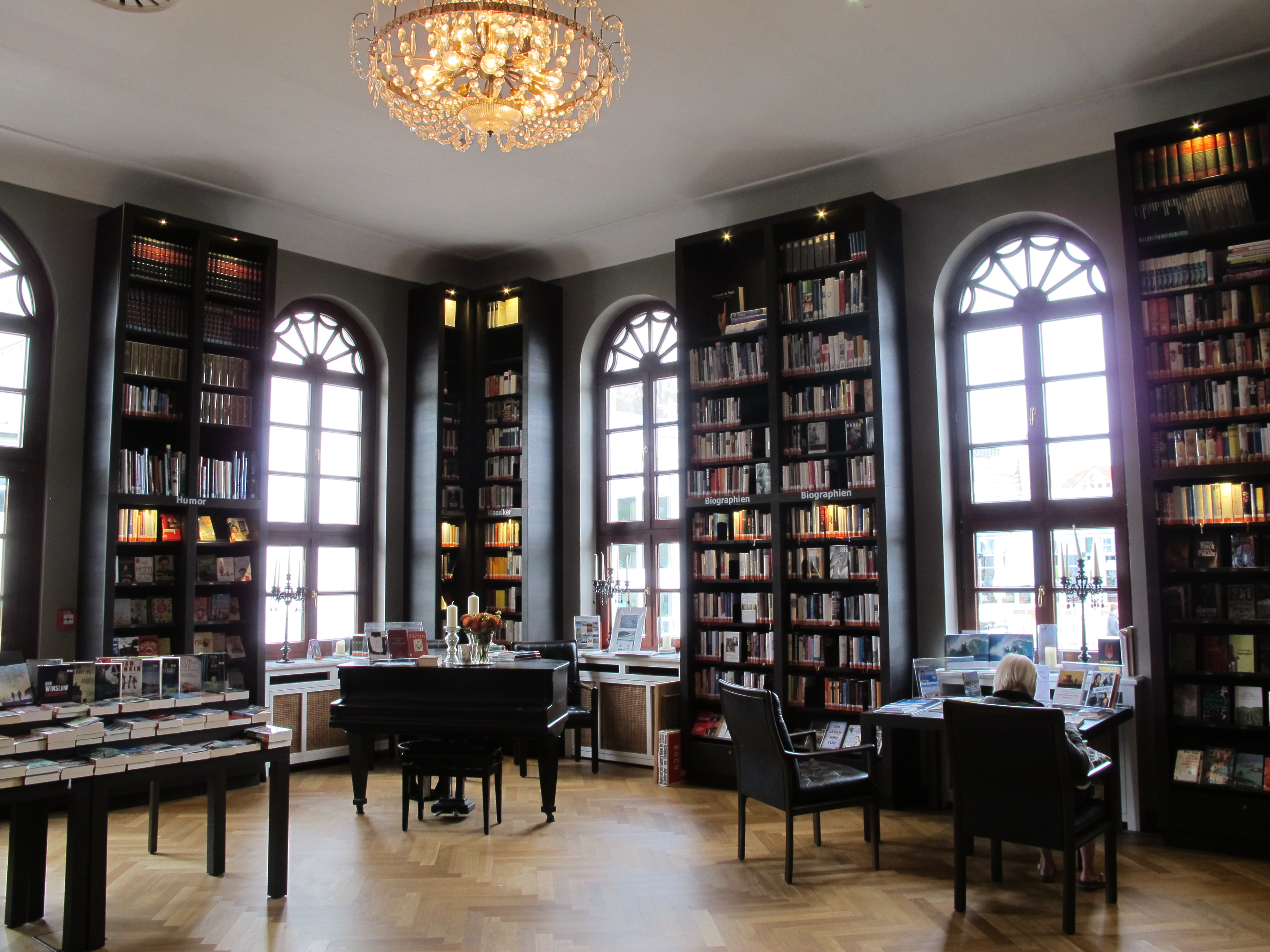 Lesesaal im Conversationshaus