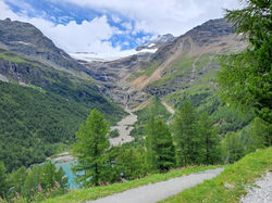 Palügletscher ab Alp Grüm