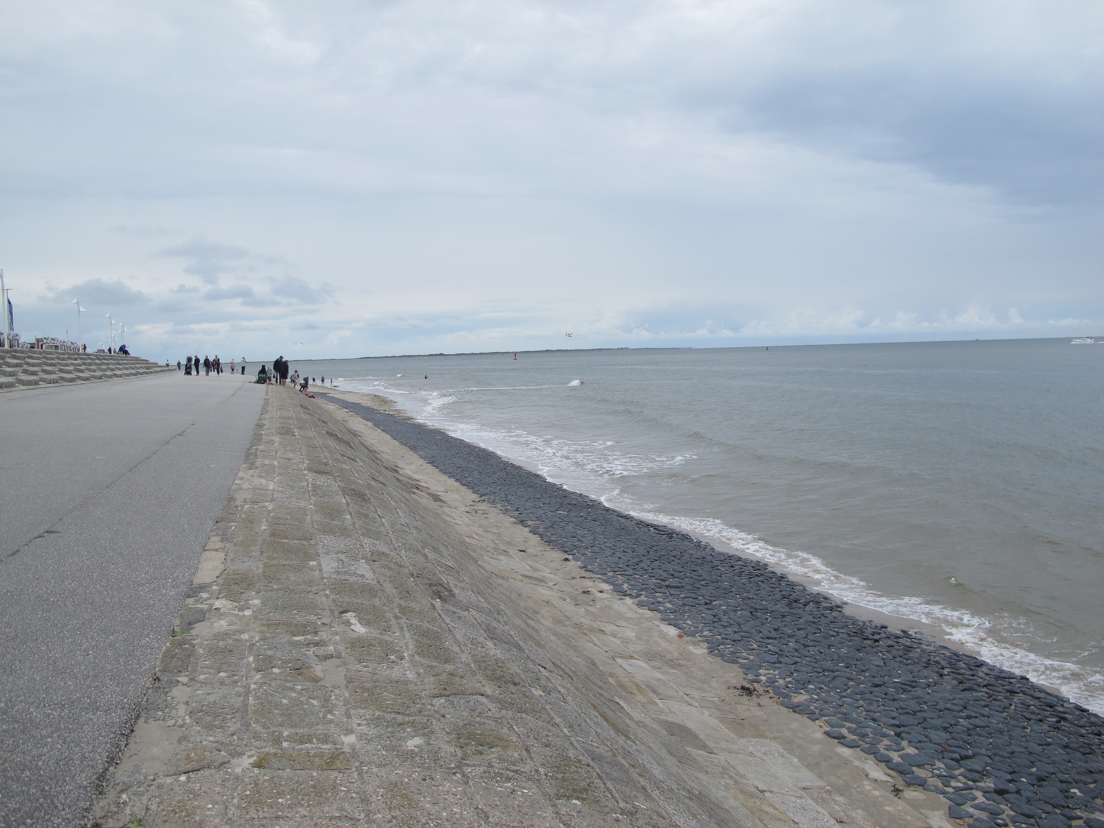 Südstrand bei Flut