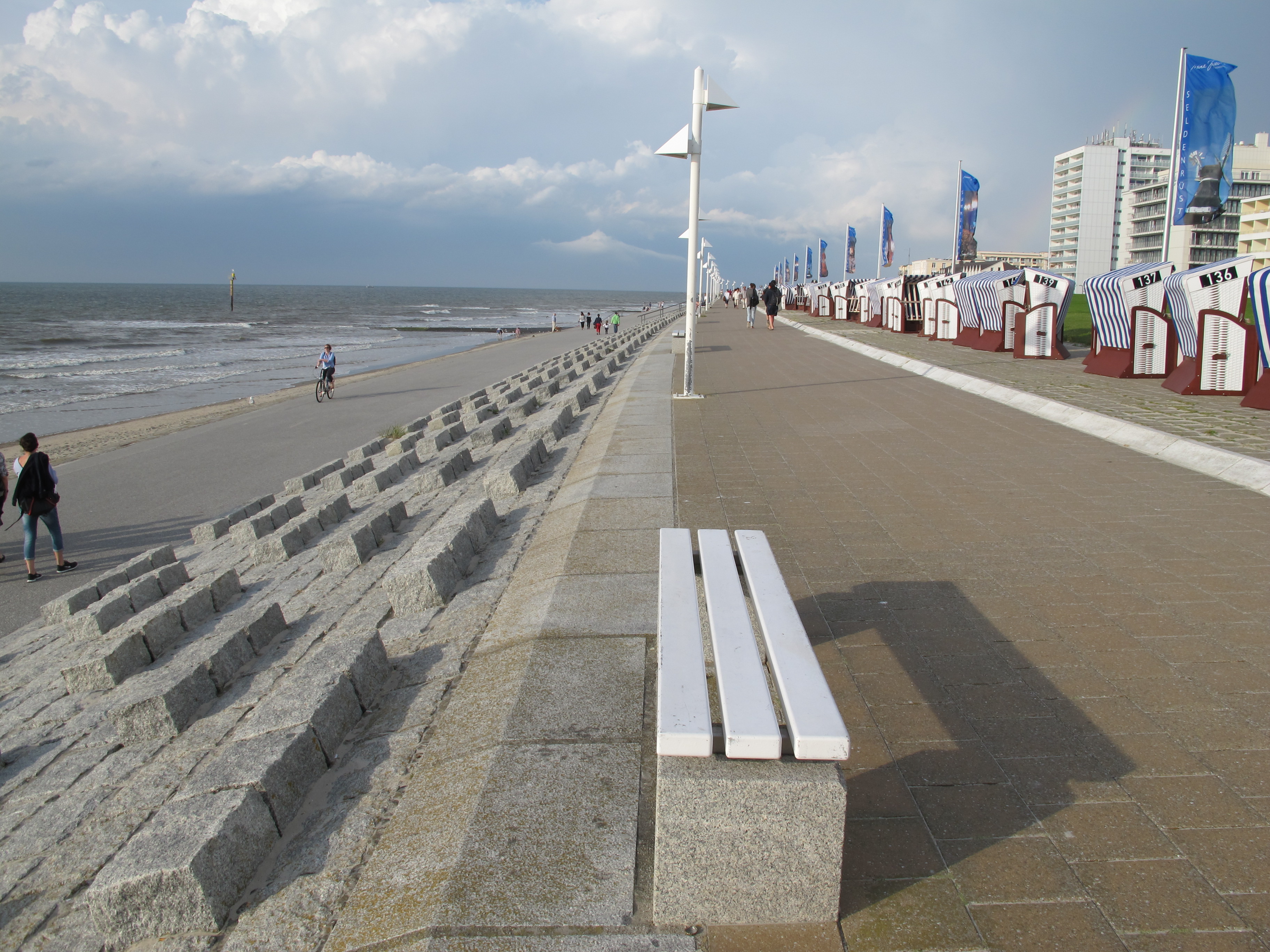 Südstrand bei Niedrigwasser