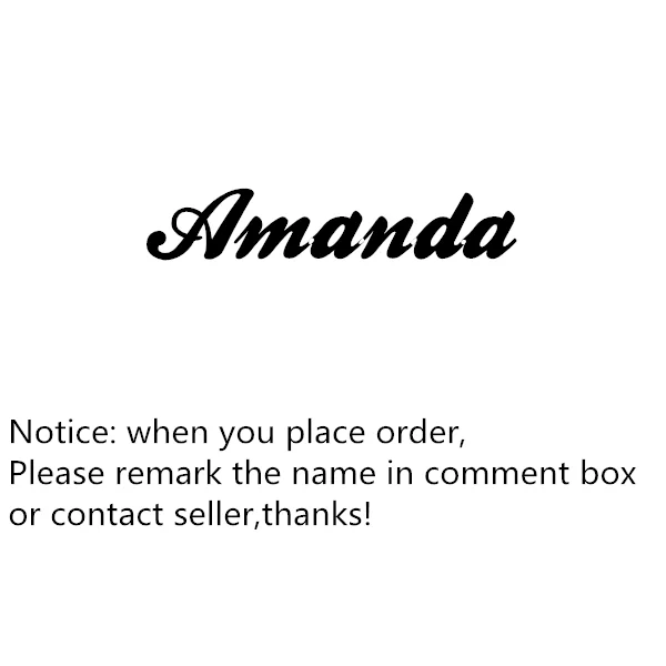 Thumbnail: One Pair Personalized Name Shoe Buckle Jewelry Stainless Steel Custom Nameplate