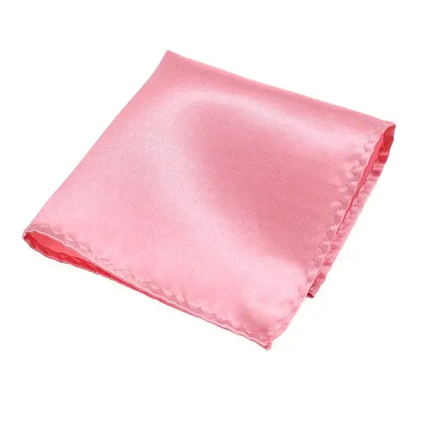 Thumbnail: HUISHI Solid Handkerchief Vintage Fashion Party Pocket Hanky for Suit Men's