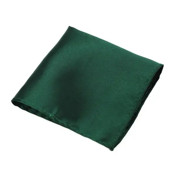 Thumbnail: HUISHI Solid Handkerchief Vintage Fashion Party Pocket Hanky for Suit Men's