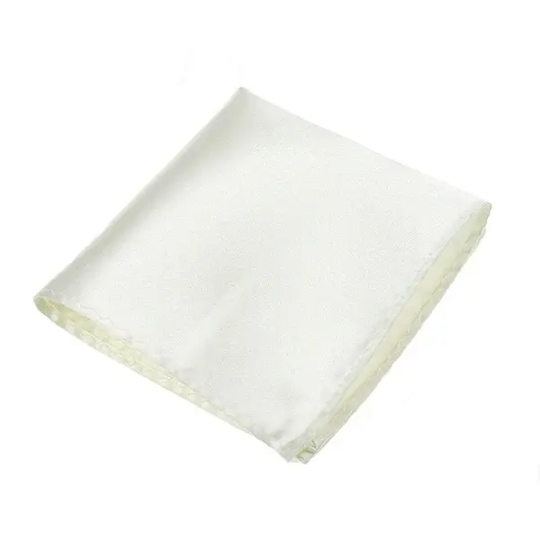 Thumbnail: HUISHI Solid Handkerchief Vintage Fashion Party Pocket Hanky for Suit Men's