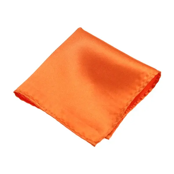 Thumbnail: HUISHI Solid Handkerchief Vintage Fashion Party Pocket Hanky for Suit Men's