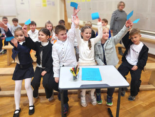 Pirmklasnieku svētki “100 dienas skolā”