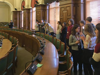 Ekskursija "Iepazīsti Latvijas Republikas Saeimu"