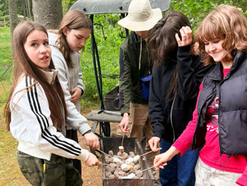 Noslēguma pikniks skaistā Latvijas nostūrī