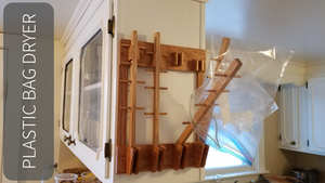 DIY Plastic Bag Dryer