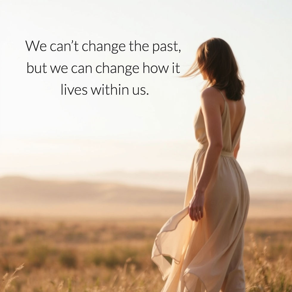 A girl looking to the horizon