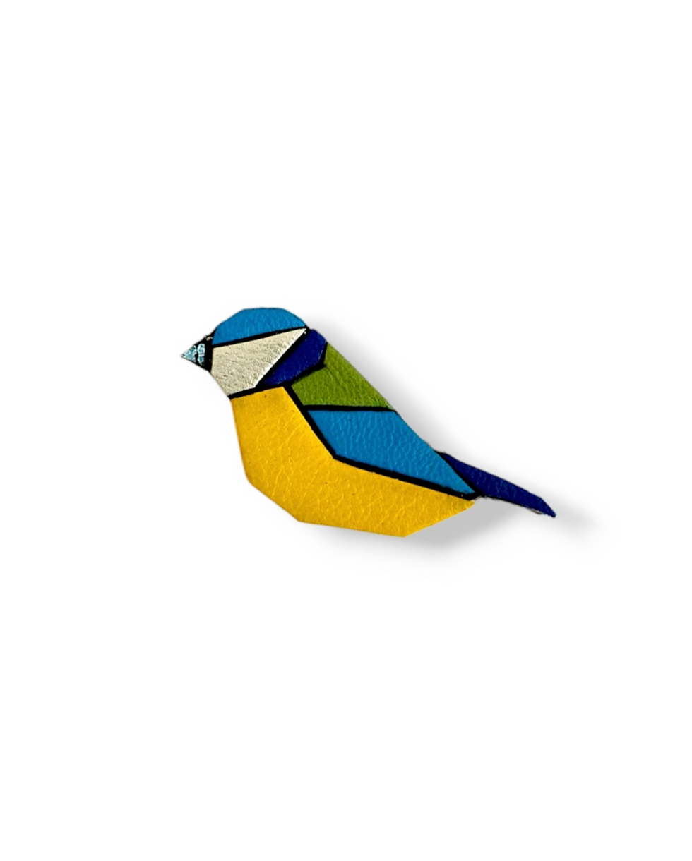Broche "SOLANGE" la mésange