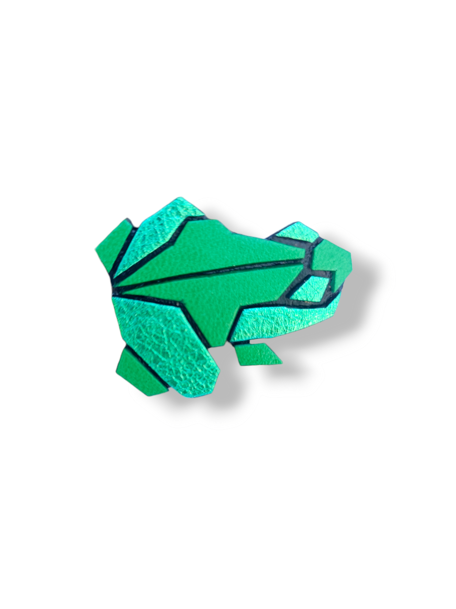 Broche "Marion" la p'tite grenouille verte