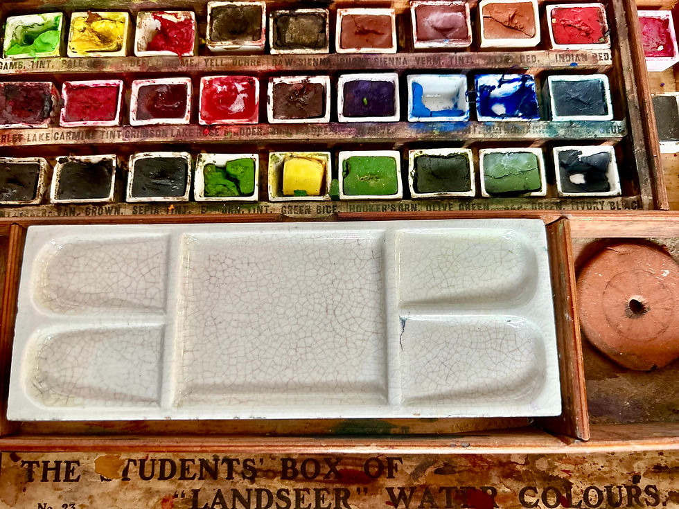 Thumbnail: Late 19th Century Artists Box