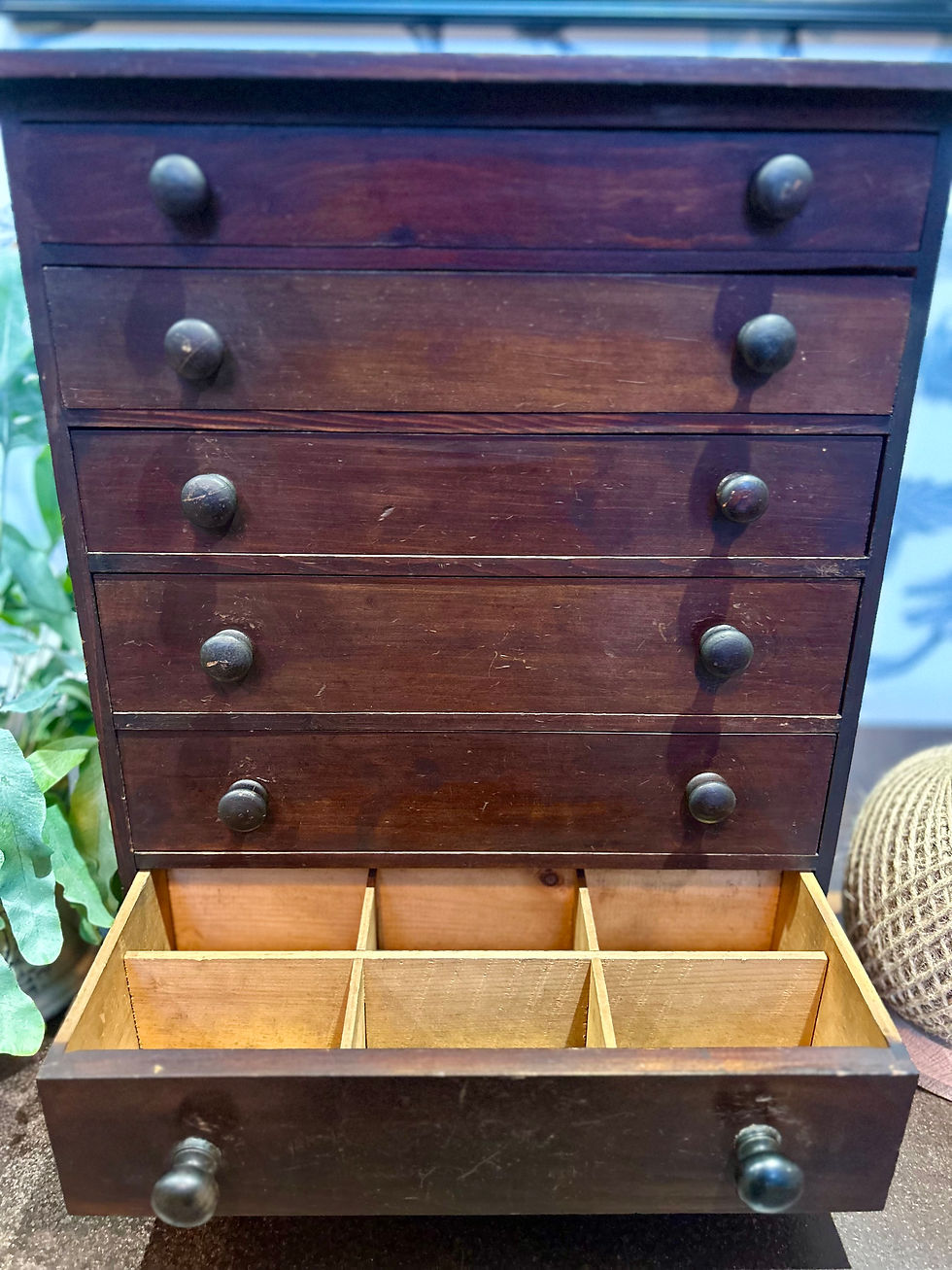 Thumbnail: Vintage Collects Cabinet / Drawers