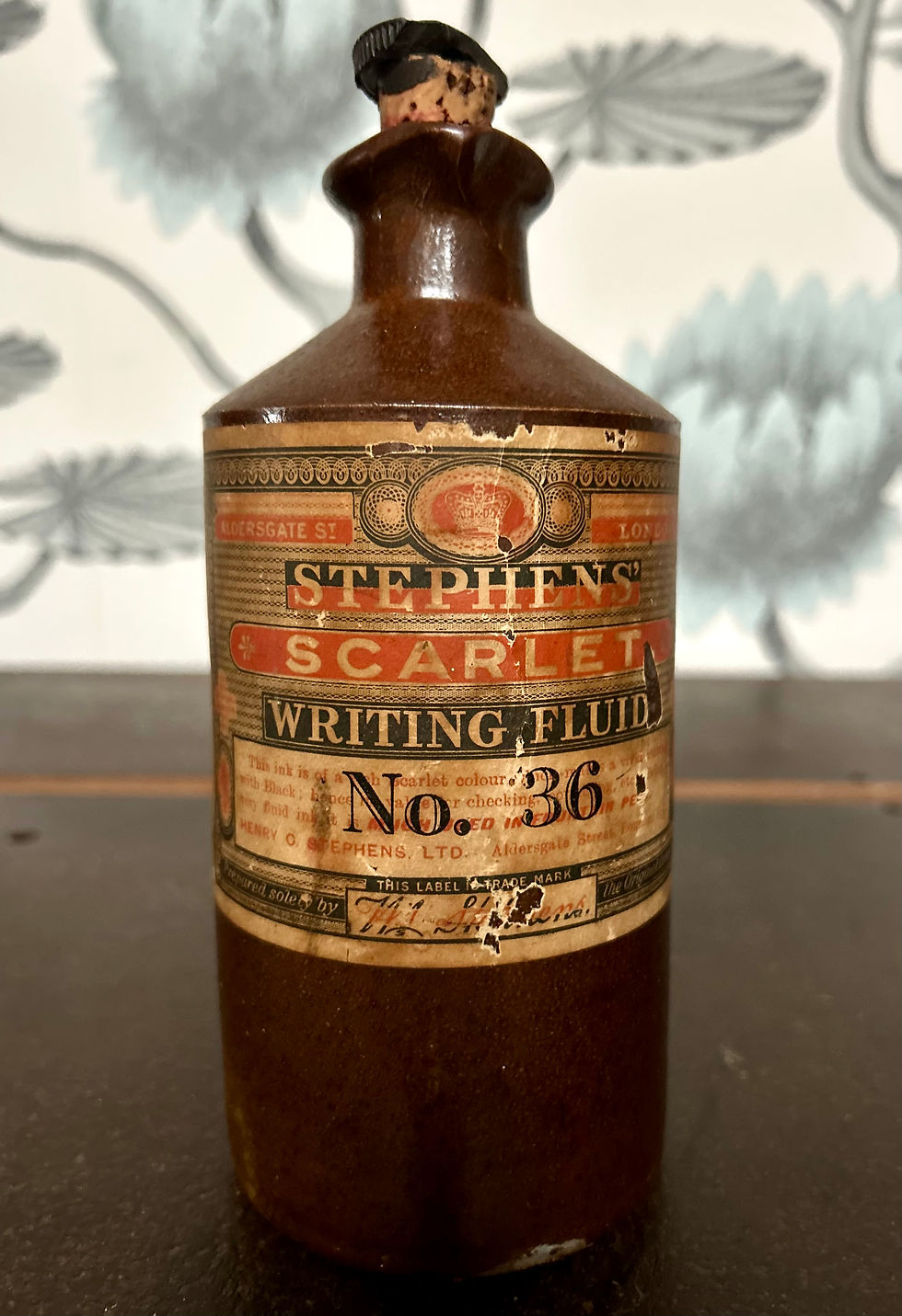 Thumbnail: Victorian Stoneware Stephen’s Ink Bottles
