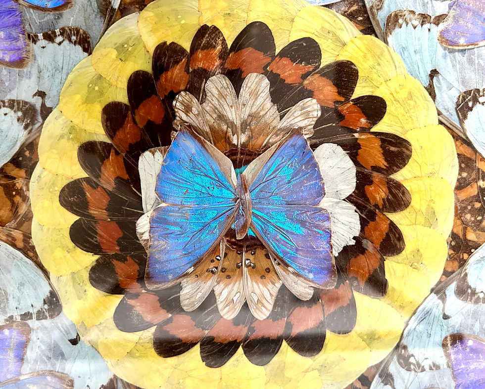 Thumbnail: Art Deco Butterfly Tray