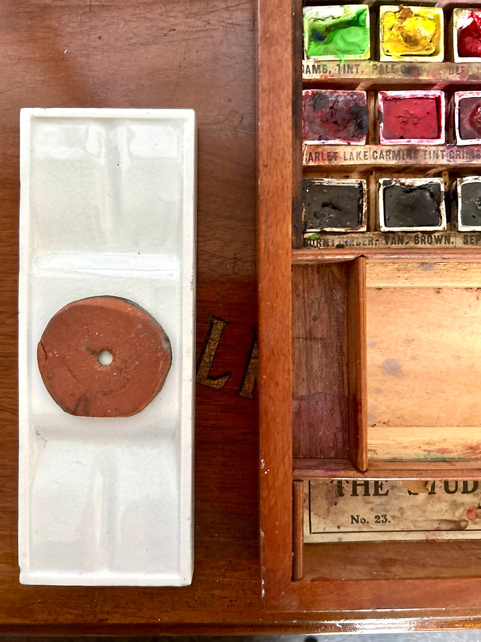 Thumbnail: Late 19th Century Artists Box