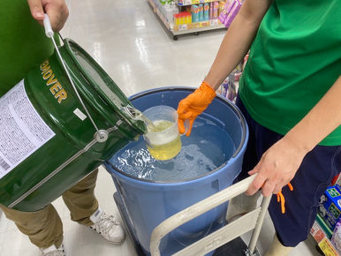 ドラッグストア剥離洗浄ワックス塗布　～今日の現場写真vol.167～