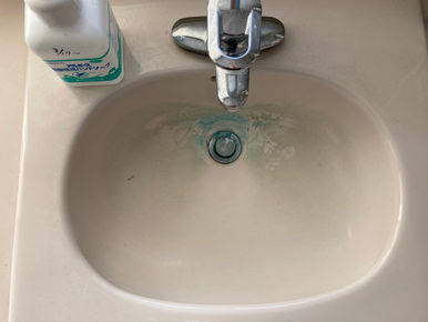 洗面台とシンクの清掃 ~今日の現場写真 vol.30~