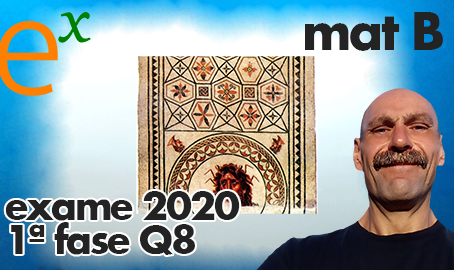 novo vídeo - exame mat B 11º - 1ª fase 2022 - questão 8