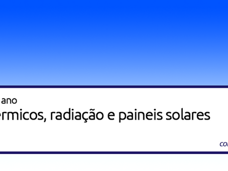 fenómenos térmicos, radiação e paineis solares - nova ficha