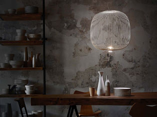 Dizajnersko svetilo priznane blagovne znamke z elegantnim in sodobnim videzom.