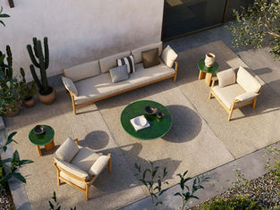 Dizajnersko zunanje pohištvo priznane blagovne znamke za sodobne terase in vrtove.