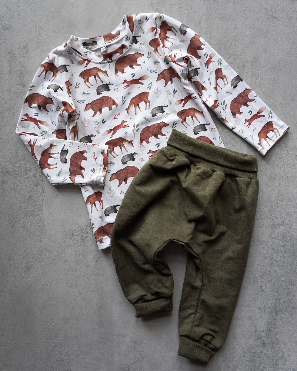 Miniaturbild: Langarmshirt "Waldtiere"