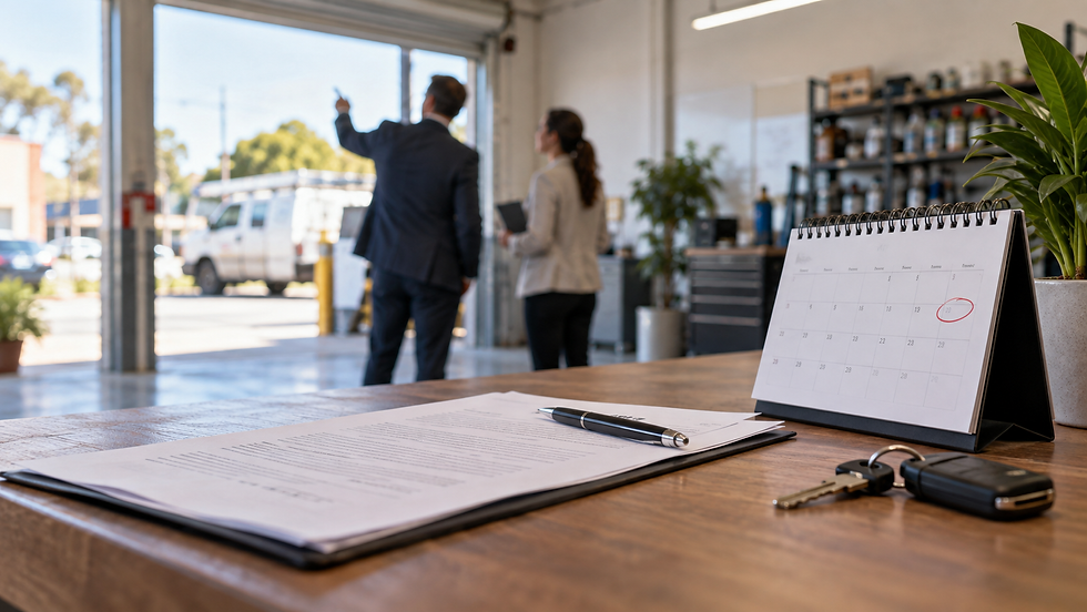 Remaining lease term assessment for business acquisition finance