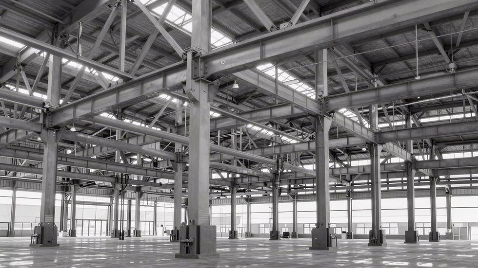 Warehouse stock showing the cash committed to a bulk buying cash flow decision