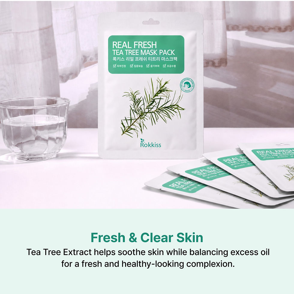Thumbnail: Rokkiss Real Fresh Tea Tree Mask Pack 23g