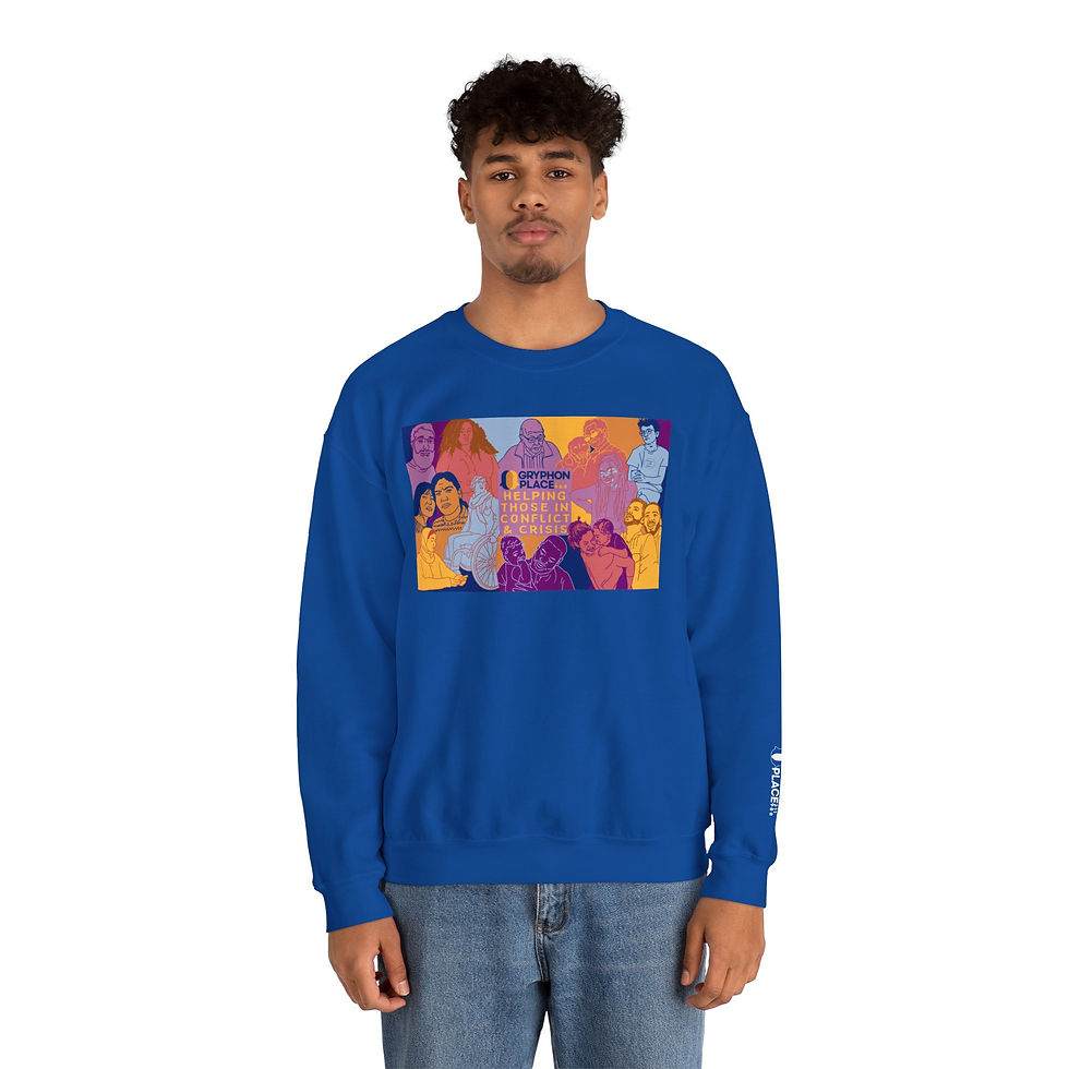 Thumbnail: Mural Unisex Crewneck Sweatshirt