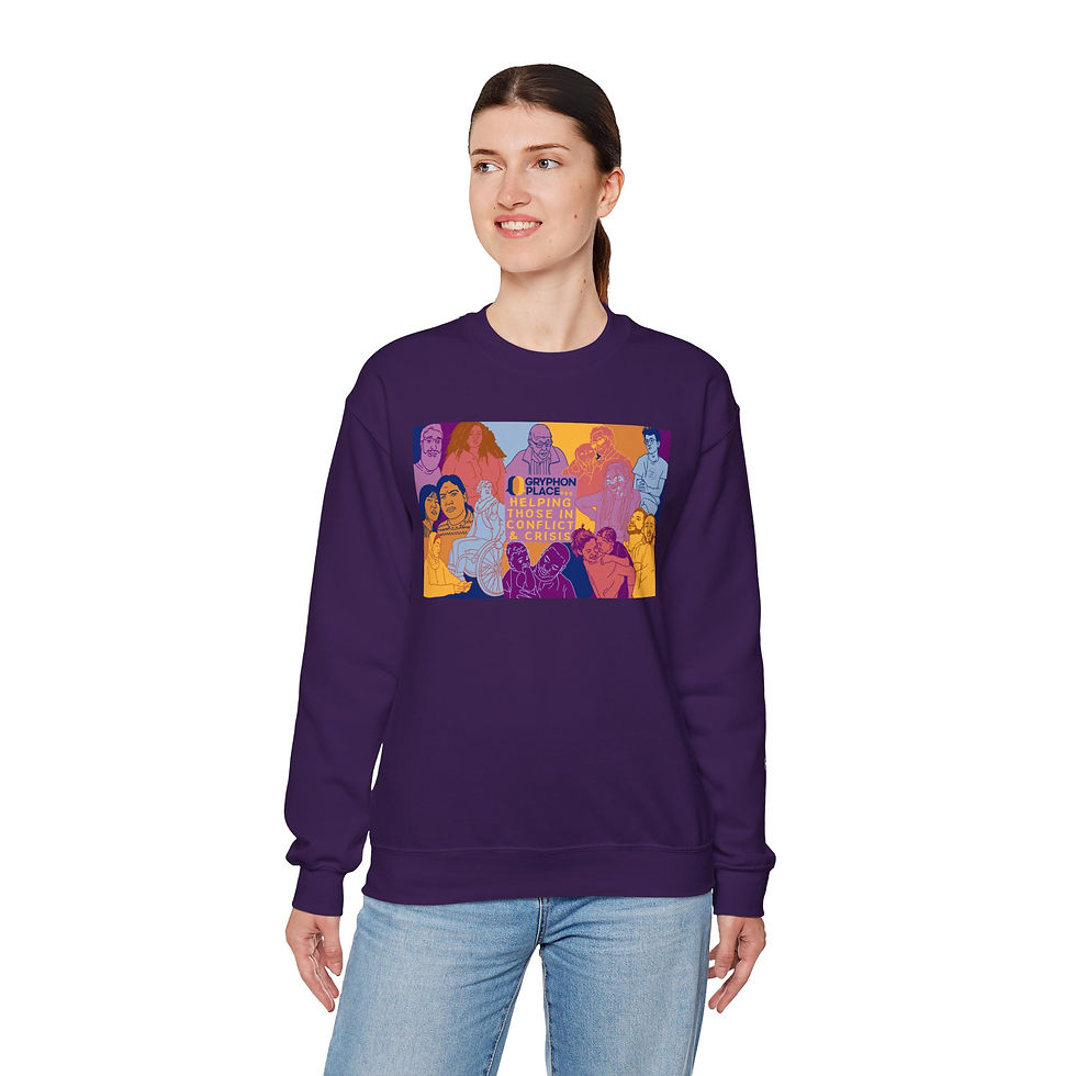 Thumbnail: Mural Unisex Crewneck Sweatshirt