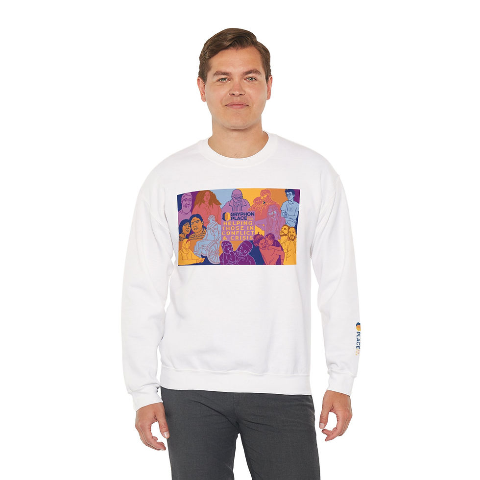 Thumbnail: Mural Unisex Crewneck Sweatshirt