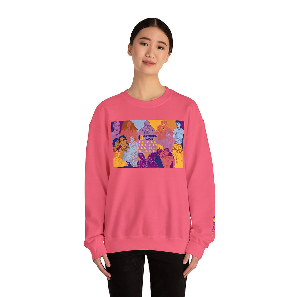 Thumbnail: Mural Unisex Crewneck Sweatshirt