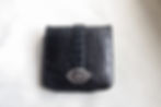 Brighton black croc organizer small crossbody bag