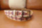 Lucky Brand white embroidered leather belt